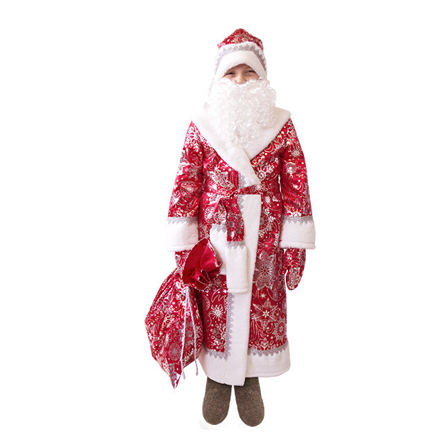 Детский карнавальный костюм Дед Мороз Морозко 1028 к-18 / Пуговка - фото 1 - id-p167594786