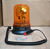 Маяк проблесковый С24-75М (лампа Н1-24-70) 24В на магните в прикуриватель (H-200мм, D-155мм)