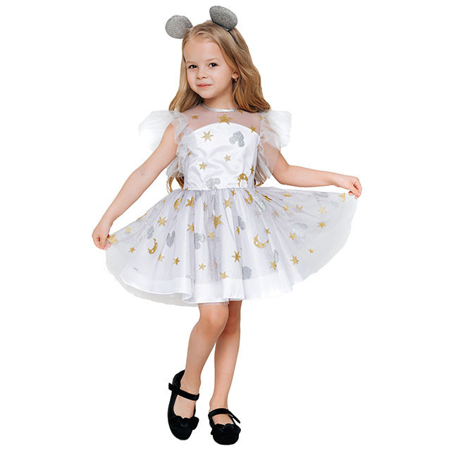 Детский карнавальный костюм Мышка Соня 2085 к-20 / Пуговка для девочки