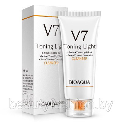 Пенка для умывания Cleansing Toning Light V7,100ml Bioaqua - фото 1 - id-p167596663