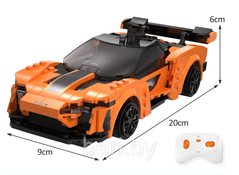 С51075W Конструктор на радиоуправлении CaDa "Blaze Car", 295 деталей, аналог Lego - фото 6 - id-p167598480
