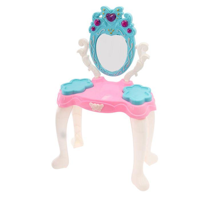 Игровой набор модницы «У зеркала» с аксессуарами и раскраской, свет, звук - фото 2 - id-p167607014