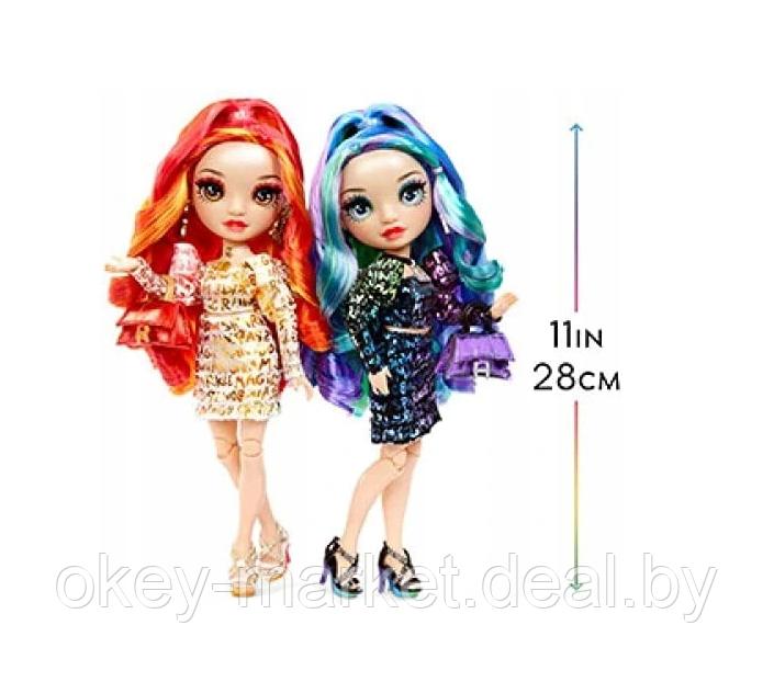 Набор из 2 кукол Rainbow High Лорел и Холли Девиус - фото 3 - id-p167609789