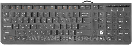 Клавиатура DEFENDER UltraMate SM-530 USB, черная, фото 2