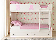 Кровать двухъярусная СН-108.01 Розовый