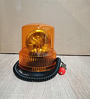 Маяк проблесковый С12-21М (лампа А12-21-3) 12В на магните в прикуриватель (H-146мм, D-122мм)