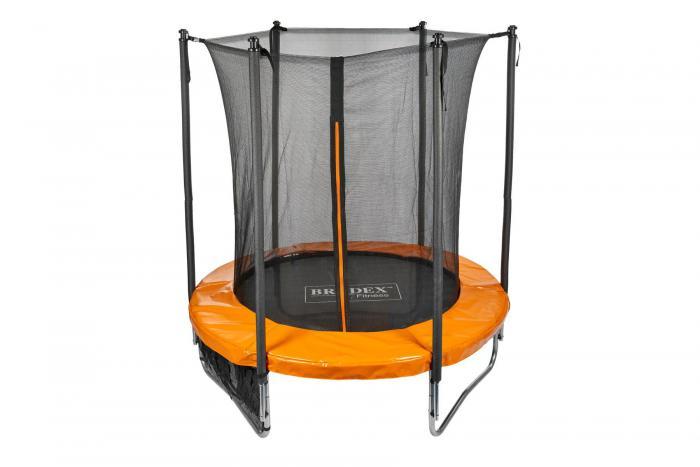 Батут с внутренней защитной сеткой Bradex SF 0712, 183см 6Ft (6ft Trampoline (182cm ))