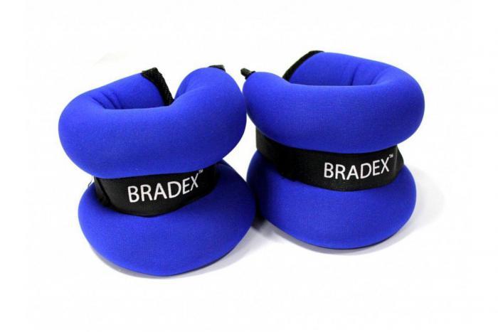 Утяжелители по 1,5 кг пара «ГЕРАКЛ ЭКСТРА» (Ankle/Wrist Weights 1.5 kg), Bradex SF 0103 - фото 1 - id-p167455578