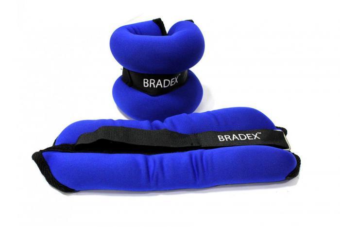 Утяжелители по 1,5 кг пара «ГЕРАКЛ ЭКСТРА» (Ankle/Wrist Weights 1.5 kg), Bradex SF 0103 - фото 2 - id-p167455578