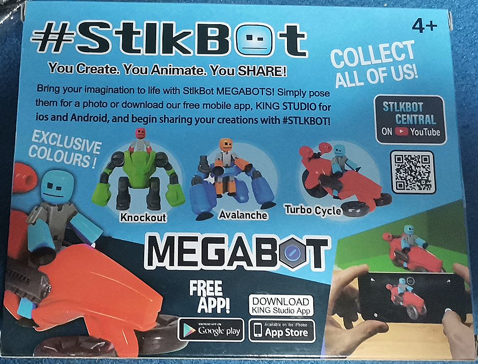 Фигурка Стикбот Мегабот Нокаут StikBot Megabot KL234B - фото 2 - id-p167622371