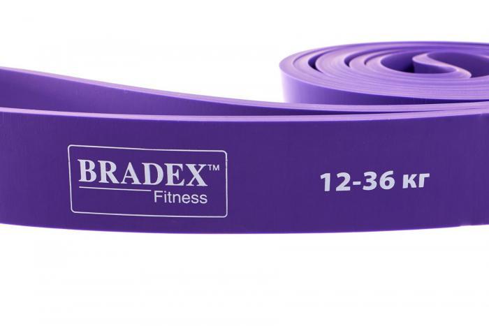 Эспандер-лента, ширина 3,2 см (12 - 36 кг.) (sporty rubber band 3,2 cm), Bradex SF 0195 - фото 5 - id-p167455718