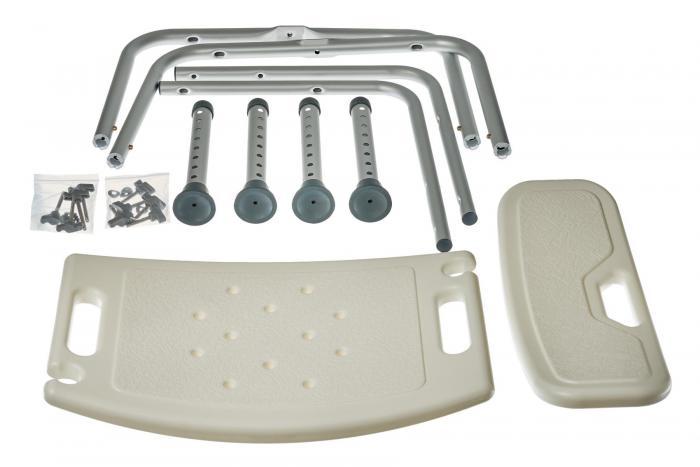 Стул-сиденье со спинкой для купания в ванной и душе (Shower seat with adjustable legs), Bradex KZ 0935 - фото 9 - id-p167455720