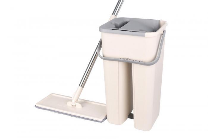 Швабра с вертикальным отжимом (SPIN MOP elongated YS 22), Bradex TD 0632