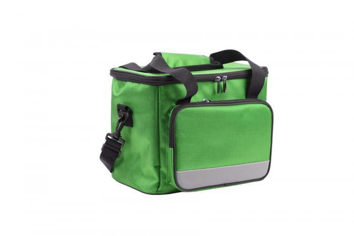 Сумка-холодильник на ремне 33*23*28см, цвет зеленый (COOLER BAG. green), Bradex TD 0671 - фото 1 - id-p167455808