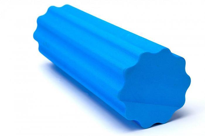 Валик для фитнеса массажный «РОЛЛЕР» (Massage tube for pilates and yog, blue), Bradex SF 0283 - фото 1 - id-p167455822