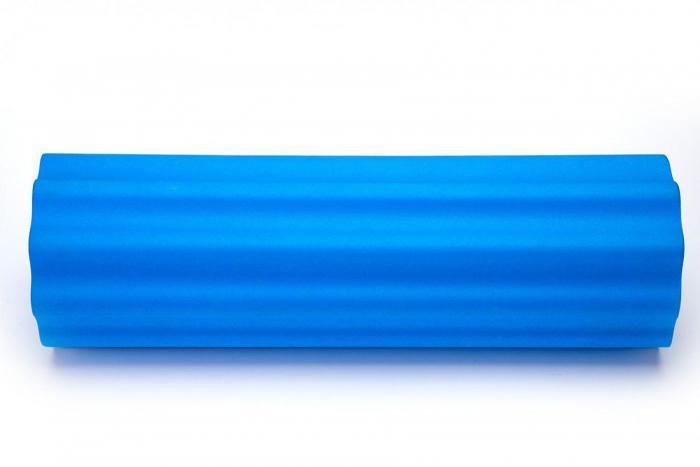 Валик для фитнеса массажный «РОЛЛЕР» (Massage tube for pilates and yog, blue), Bradex SF 0283 - фото 2 - id-p167455822