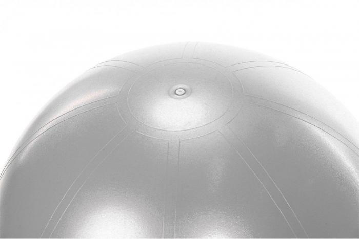 Мяч для фитнеса «ФИТБОЛ-65 с эспандерами» (Fitness Ball with expanders, grey), Bradex SF 0216 - фото 3 - id-p167455831
