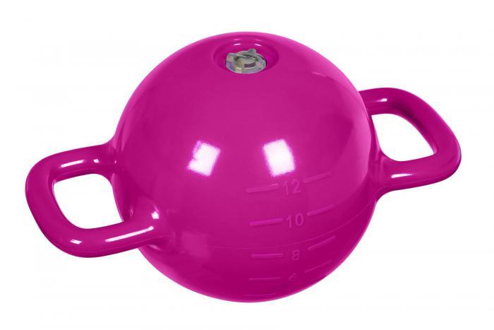 Гиря двуручная с динамическим центром тяжести и изменяемым весом Bradex SF 0707, до 6 кг (Watered kettle Bell)