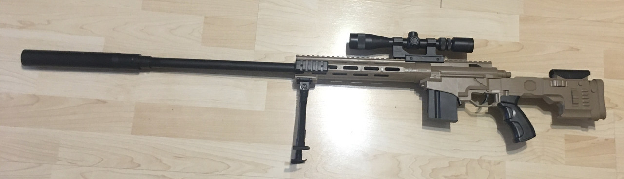 Снайперская винтовка пневматическая детская с оптическим прицелом, 114 см - фото 4 - id-p167622438