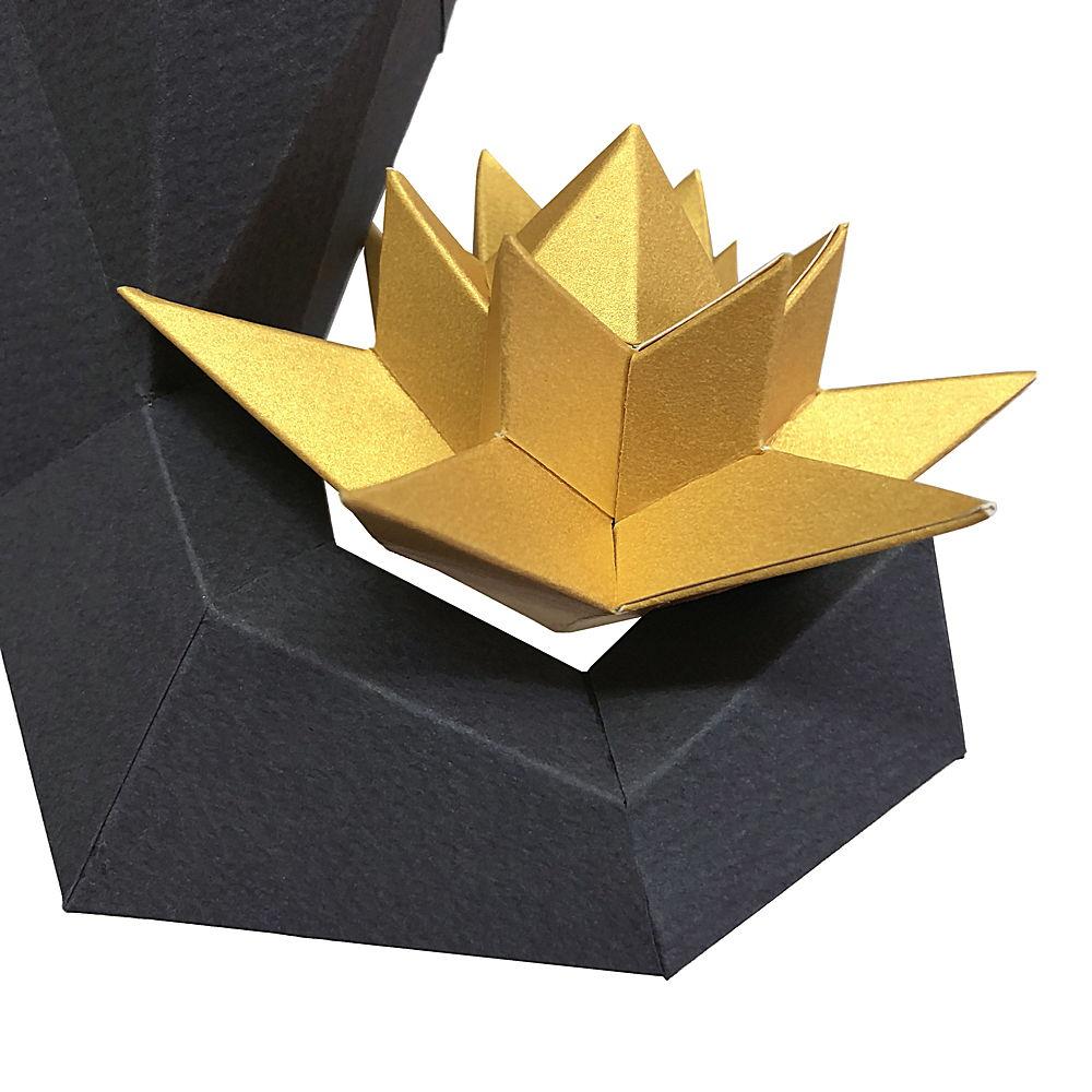3Д Оригами Слон и Лотос / 3D Оригами / Конструктор / Paperraz / Паперраз - фото 5 - id-p167622485