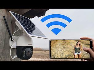 Беспроводные WiFI | GSM IP камеры с возможностью питания от солнечной панели и поддержкой TUYA SMART
