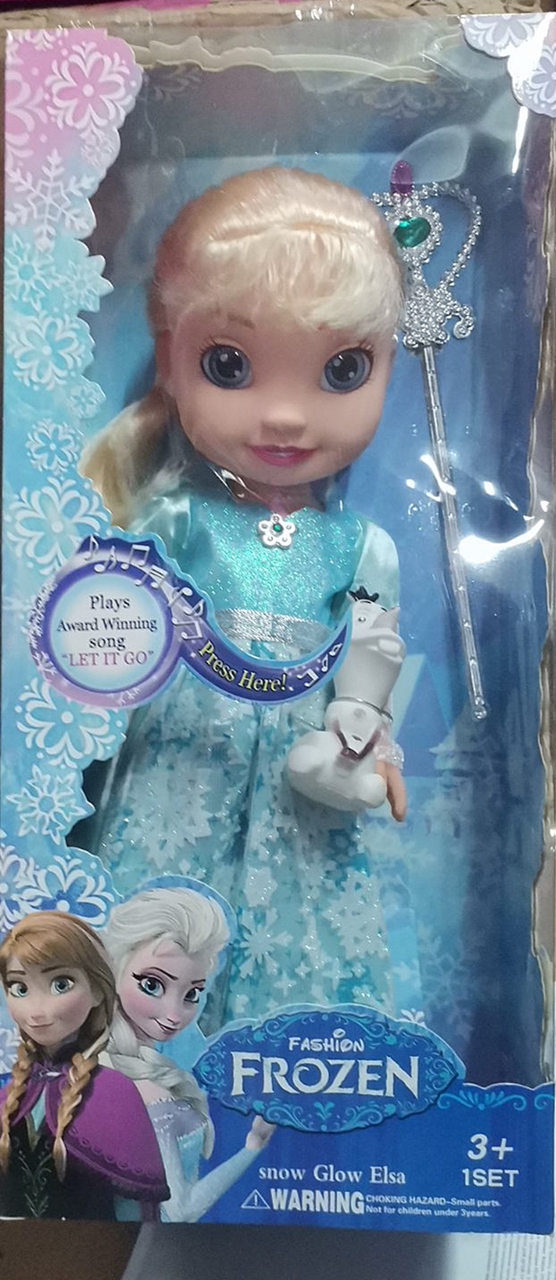 Кукла Эльза "Холодное сердце" Disney Frozen Snow Glow Elsa поет песню