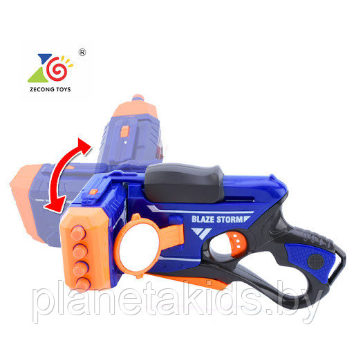 Детский игрушечный автомат Бластер арт. ZC 7086 Blaze Storm, детское оружие типа Nerf Нерф - фото 3 - id-p167622467