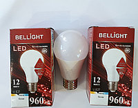 Лампа светодиодная BELLIGHT LED A60 12W 220V E27 4000К (нейтральный белый свет, цоколь 27мм).