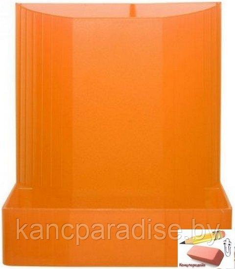 Подставка для канцелярских мелочей Mini-octo Forever, 123х90х110 мм., оранжевая