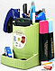Подставка для канцелярских мелочей Mini-octo Forever, 123х90х110 мм., зеленая, фото 2