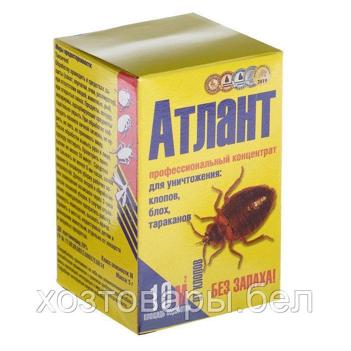 Атлант 5гр, средство от клопов, блох, тараканов - фото 3 - id-p134071800