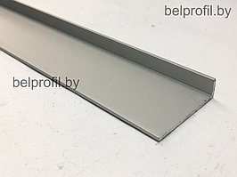 Угол анодированный 40х10х2 (3,0 м), цвет серебро, анодированный