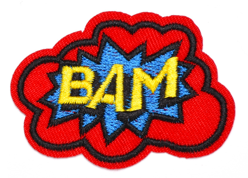 Термонаклейка "Bam"