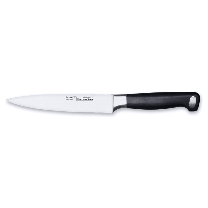 Нож BergHOFF 1301100 Gourmet (Essential ) Нож универсальный гибкий 15 см сталь (X50CrMoV15) Бельгия - фото 1 - id-p167635975