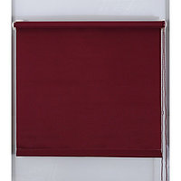 Рулонная штора «Простая MJ» 180х160 см, цвет бордовый