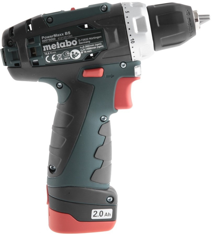 Шуруповерт Metabo PowerMaxx BS BASIC (в коробке) - фото 3 - id-p167652565