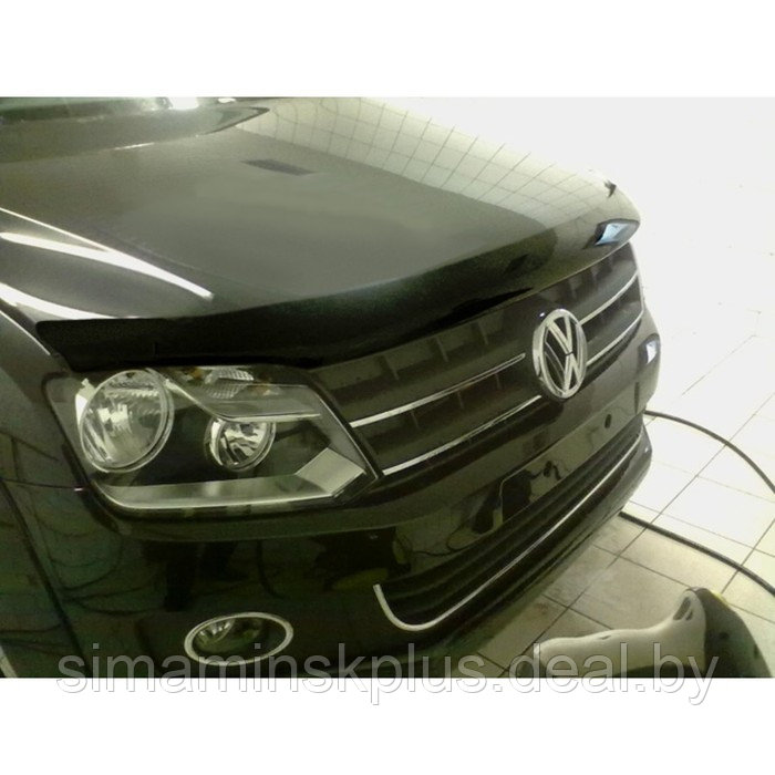 Дефлектор капота темный Volkswagen AMAROK 2010-2016, NLD.SVOAMA1012 - фото 1 - id-p167652989