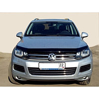 Дефлектор капота темный Volkswagen Touareg 2010-2016, NLD.SVOTOU1012