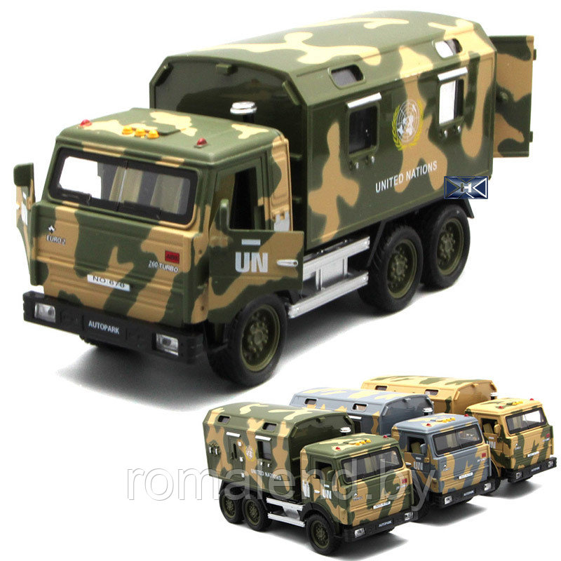 Модель военного грузовика SS300648/670AD - фото 2 - id-p167654177