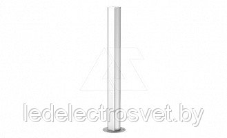 Колонна ISSRHSM45EL электромонтажная, одностороняя, L=675мм, для электроустановки Modul 45, анодированный - фото 1 - id-p167665908