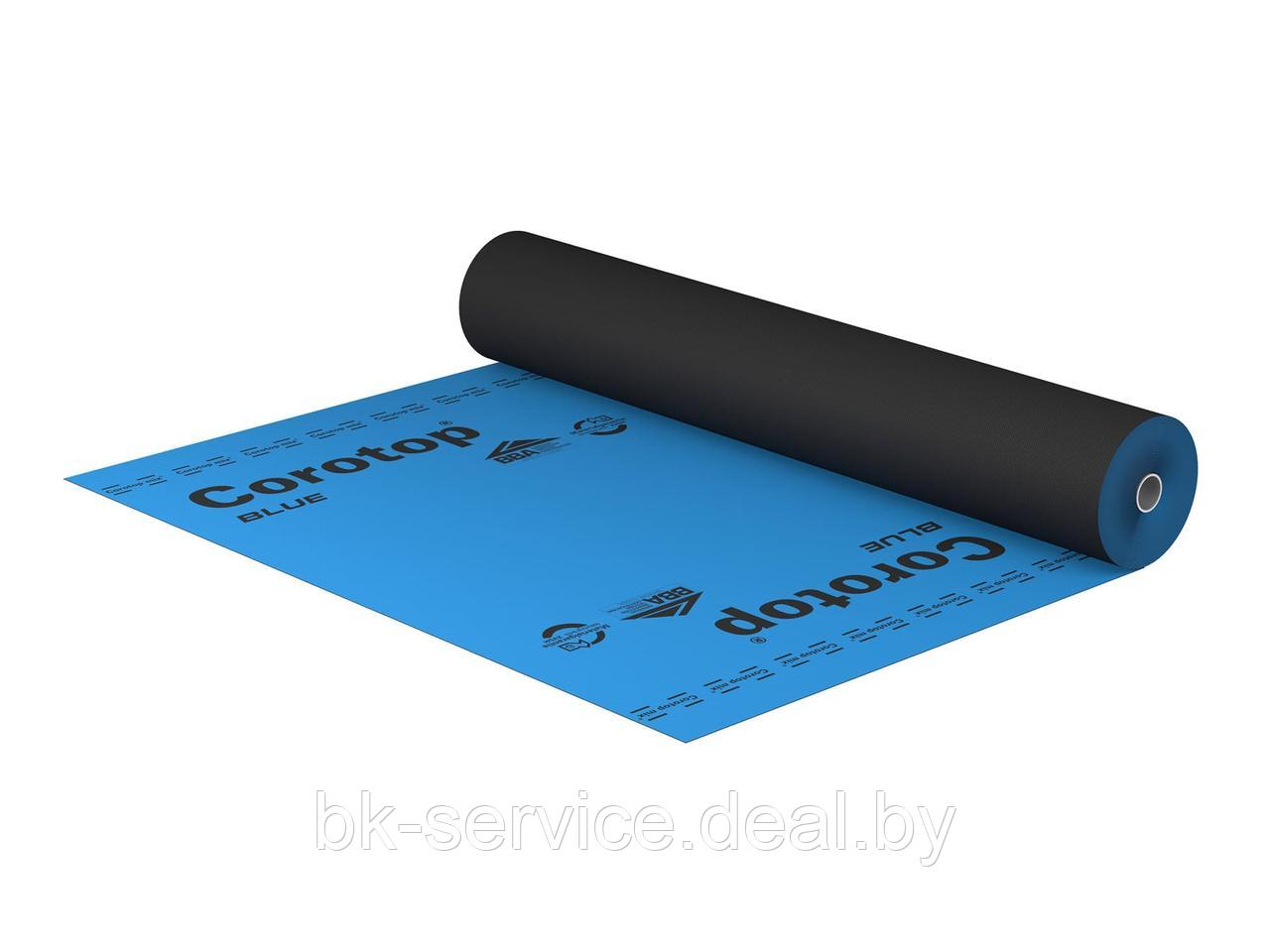 Гидроизоляционная мембрана Corotop Blue 1,5х50 м., 140 гр/м2 - фото 3 - id-p167664579