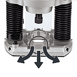 Фрезер вертикальный Einhell TC-RO 1155 E (1200W, 11000-30000 об/м, цанга 6/8 мм, глубина до 55 мм), фото 3