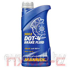 Тормозная жидкость MANNOL Brake Fluid DOT-4 3002