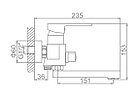 Смеситель для ванны и душа LEDEME L3130, фото 4