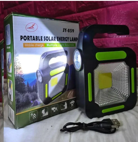 Светодиоидный фонарь Portable Solar Energy Lamp JY-859 (зарядка от солнечной батареи или USB) - фото 3 - id-p167668528