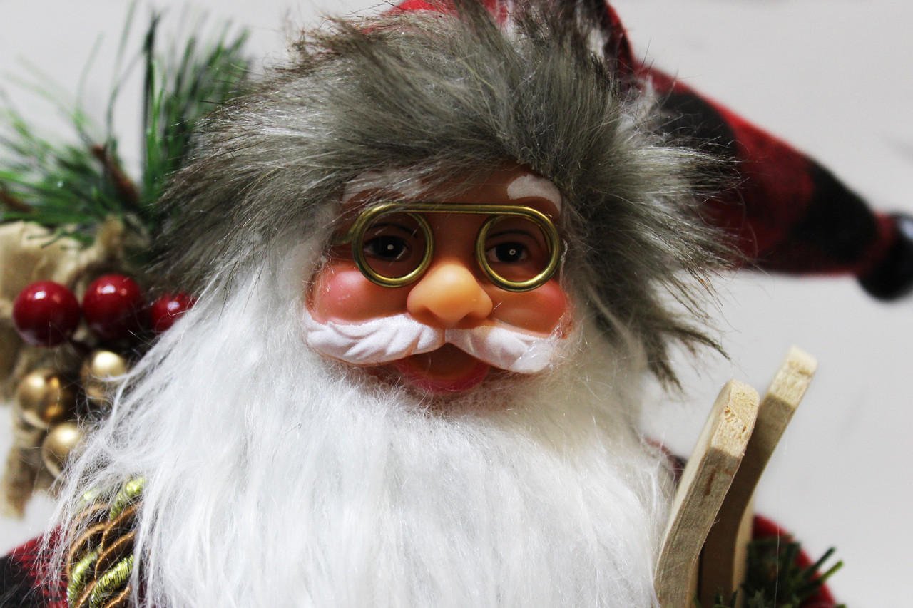 Дед Мороз / Санта Клаус фигурка под елку, арт. 121722, (33 см высота) - фото 6 - id-p167668522