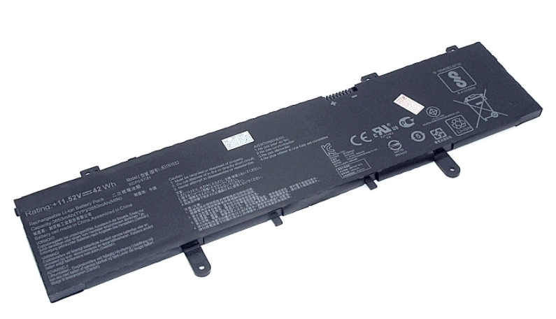 Аккумулятор (батарея) для ноутбука Asus VivoBook 14 X405UR (B31N1632) 11.52V 42Wh