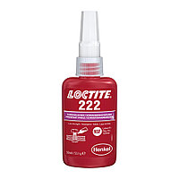 Loctite 222, 50 мл. Резьбовой герметик фиксатор низкой прочности