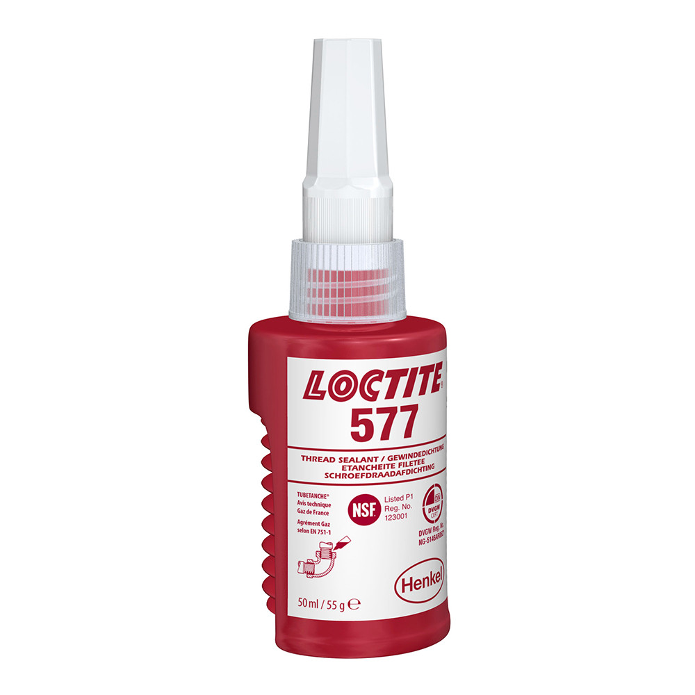 Loctite 577, 50 мл. Резьбовой герметик фиксатор средней прочности - фото 1 - id-p167674616