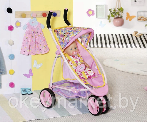 Коляска для куклы Baby Born Jogger 828656, фото 2